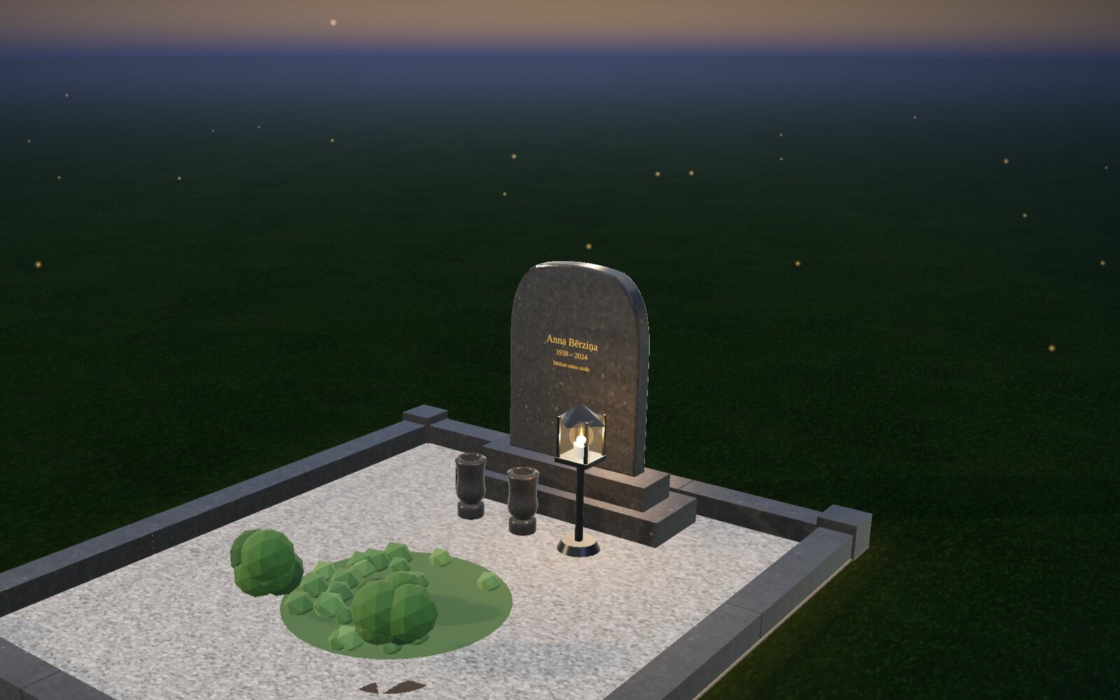 Kapavietas dizains SoulGarden 3D konfiguratorā
