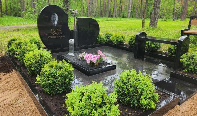 Благоустройство места захоронения