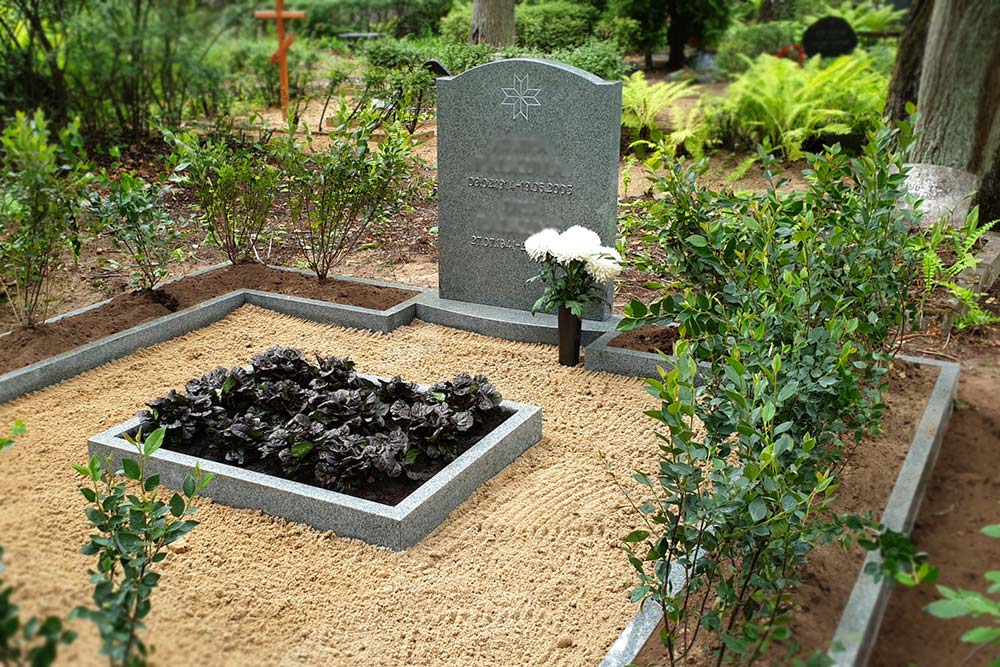 Благоустройство мест захороненя в Риге и по всей Латвии