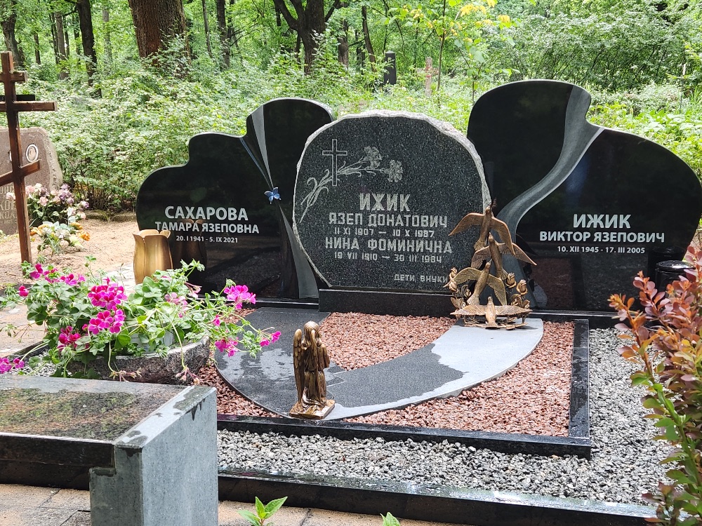 Ģimenes kapavietas labiekārtošanas - renovācijas projekts Matīsa kapos Rīgā