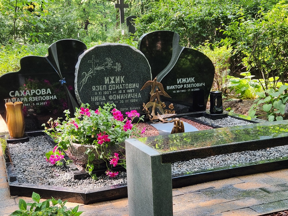 Kapavietas labiekārtošanas projekts Matīsa kapos Rīgā